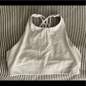 Athleta Hyperfocus High Neck Strappy Sports Bra - Women size Small